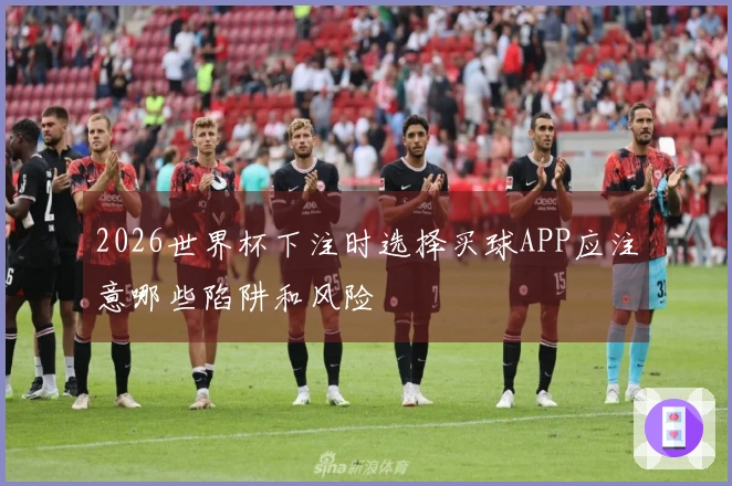 2026世界杯下注时选择买球APP应注意哪些陷阱和风险